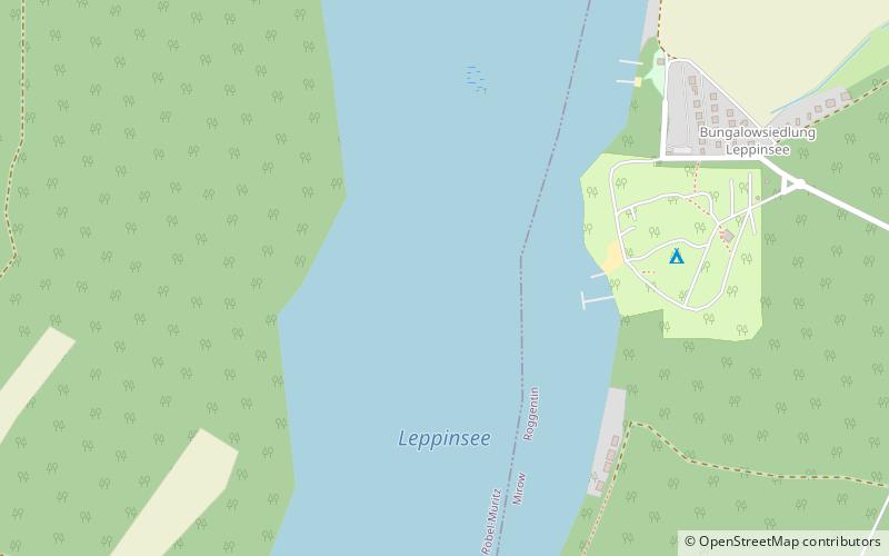 Lago Leppin location map