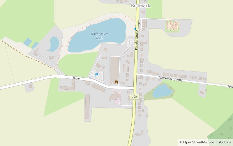 Scheune Bollewick location map