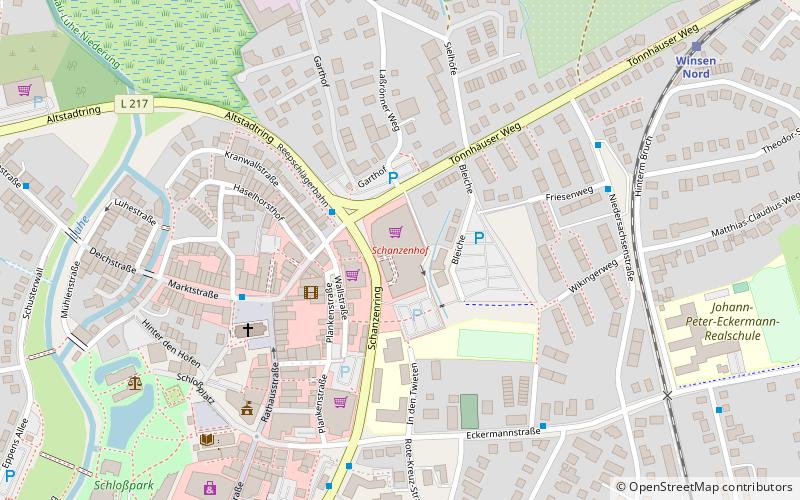 schanzenhof winsen location map