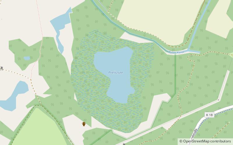 prelitzsee location map