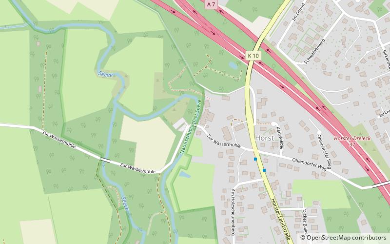 Horster Mühle location map