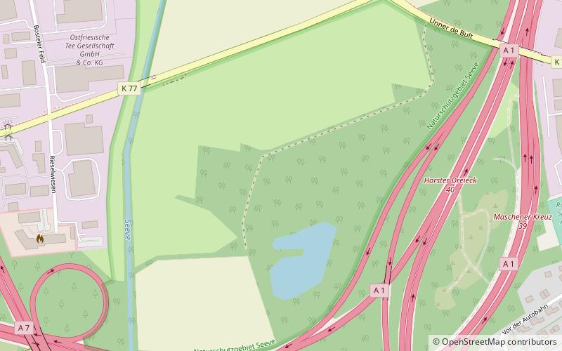 Altes Moor location map
