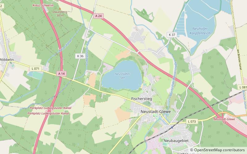 Neustädter See location map