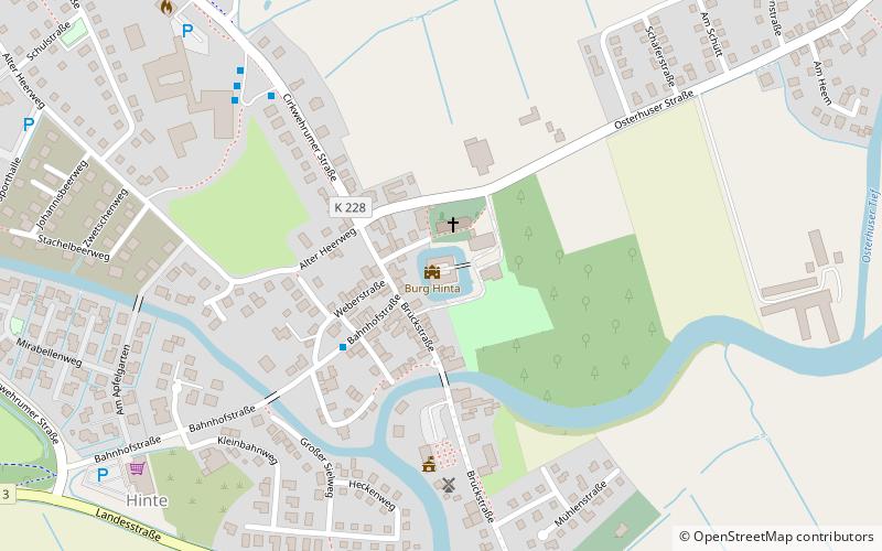 Burg Hinta location map