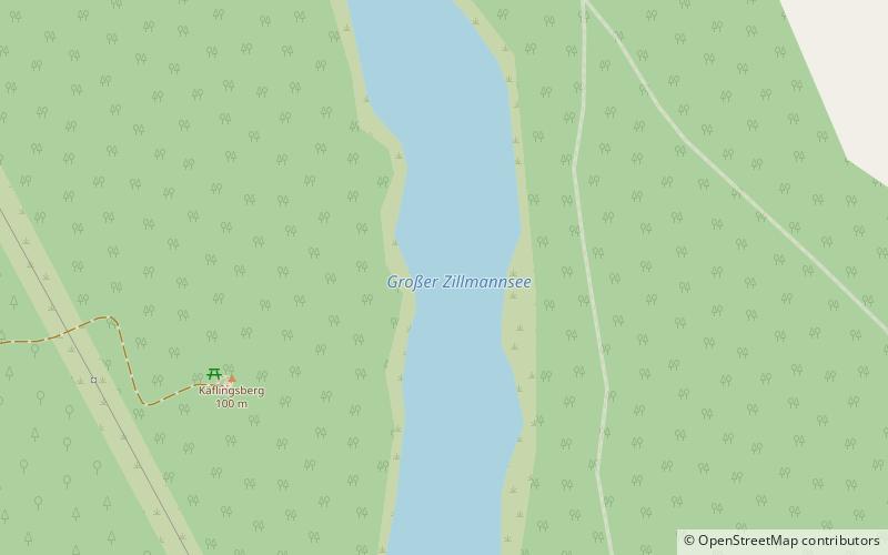 Großer Zillmannsee location map