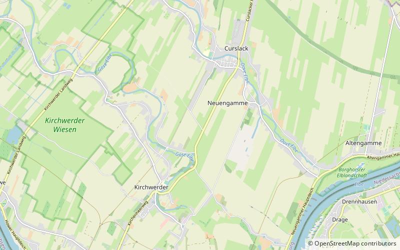 Vierlande location map
