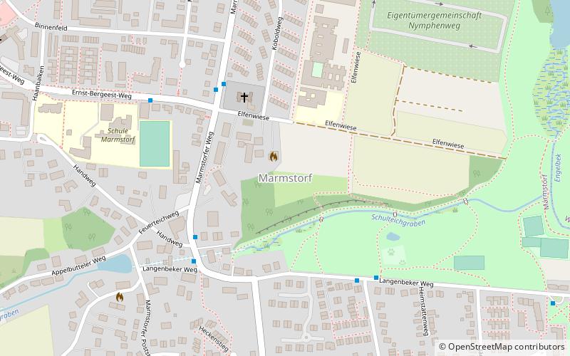 Hamburg-Marmstorf location map