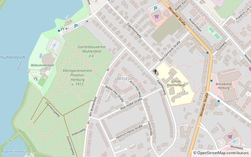 Hamburg-Wilstorf location map