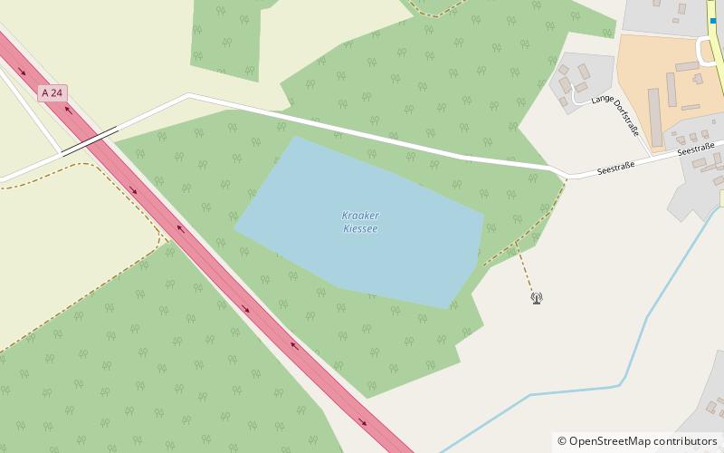 kraaker kiessee location map