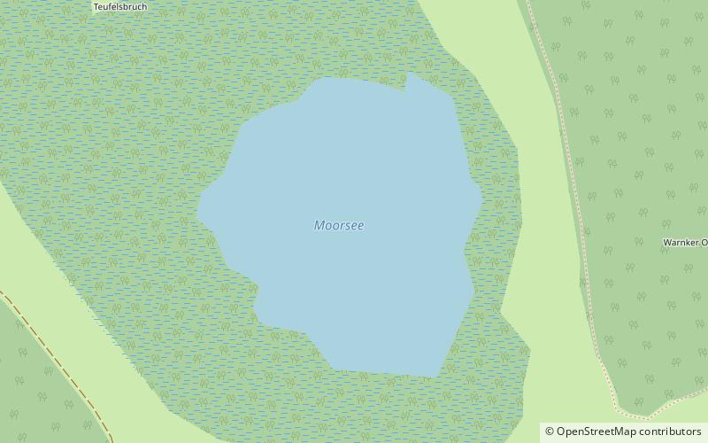 moorsee muritz nationalpark location map