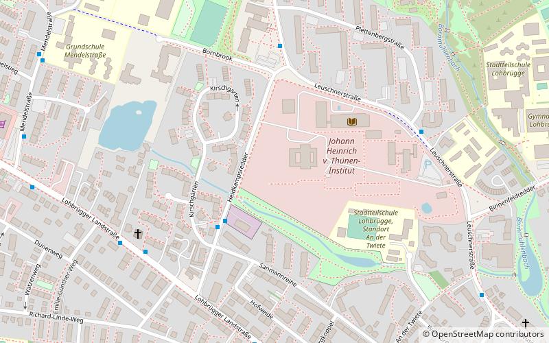 arboreto lohbrugge hamburgo location map