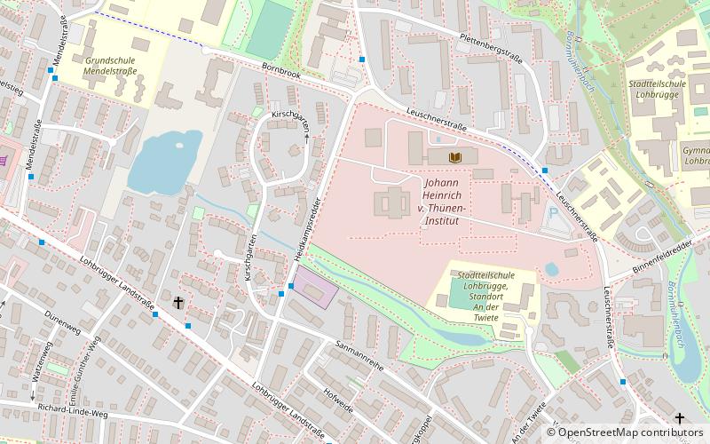 Arboretum Lohbrügge location map