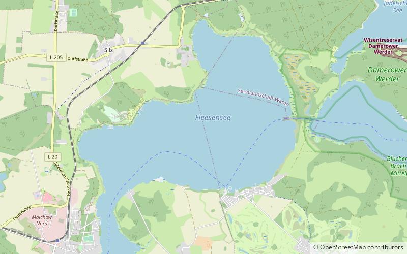 Lac de Fleesen location map