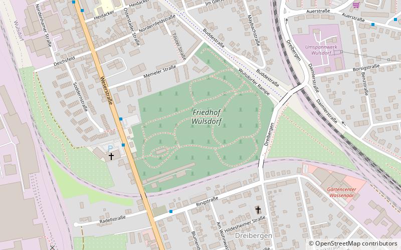 Friedhof Wulsdorf location map