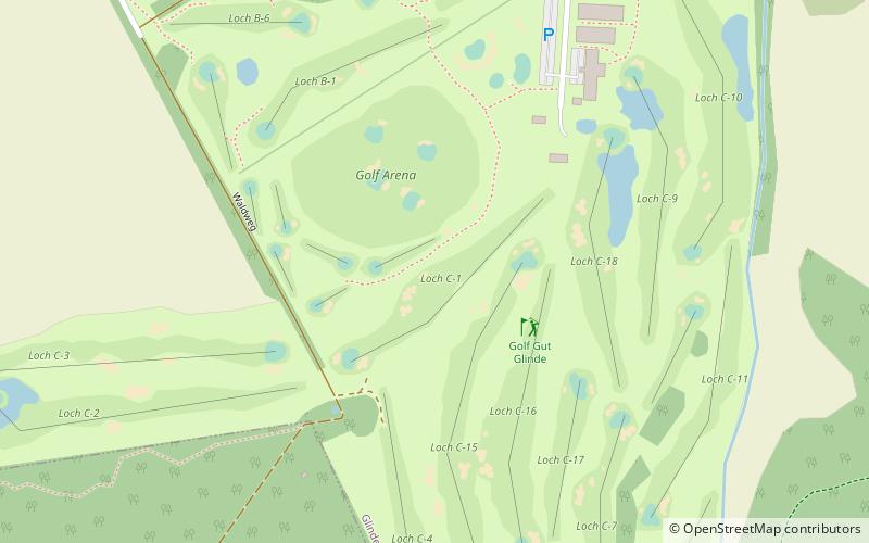 Golf Gut Glinde location map
