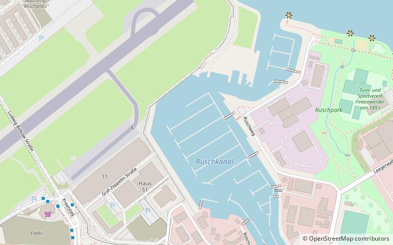 segelverein finkenwerder hamburg location map