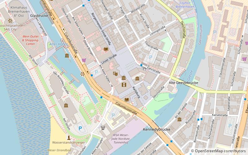 Kunstmuseum location map