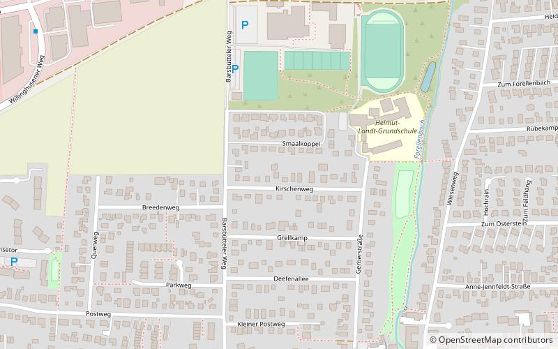 oststeinbek hambourg location map