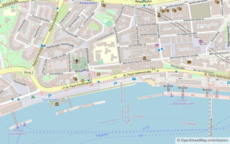Hafenstraße location map