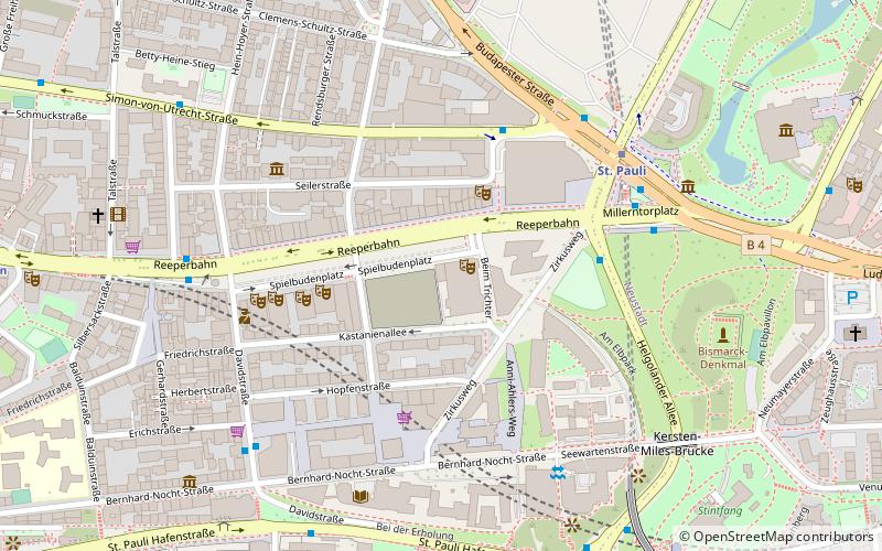 Panoptikum location map