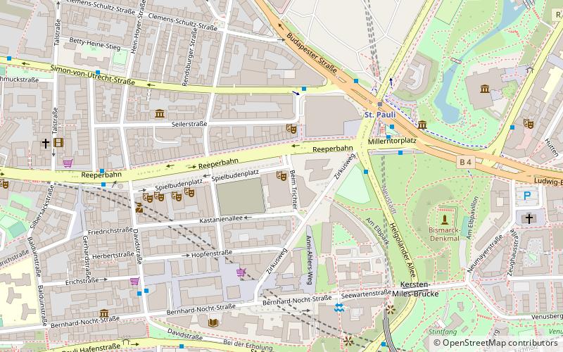 Operettenhaus location map