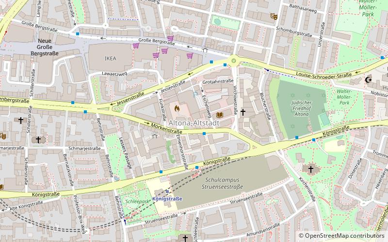 Altona-Altstadt location map