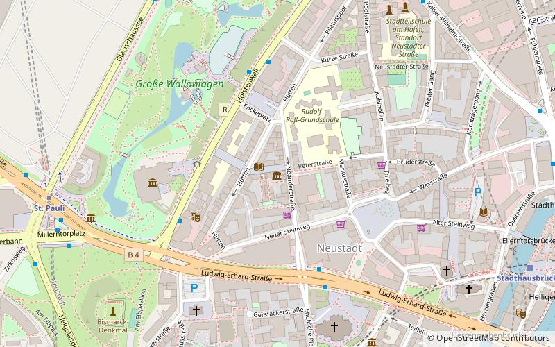 Carl Philipp Emanuel Bach Museum location map