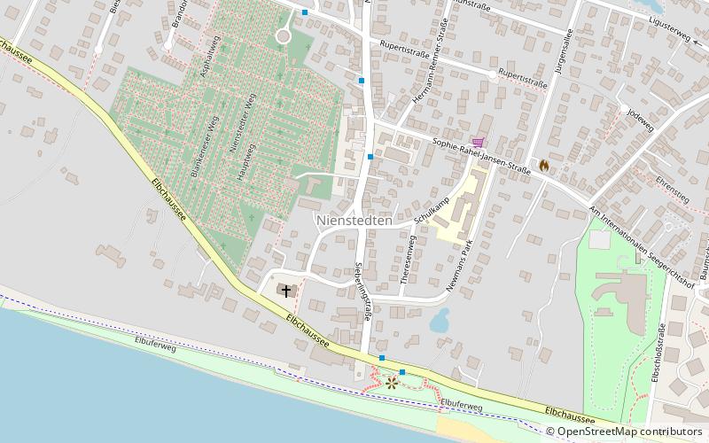 Nienstedten location map