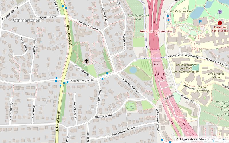 Othmarschen location map