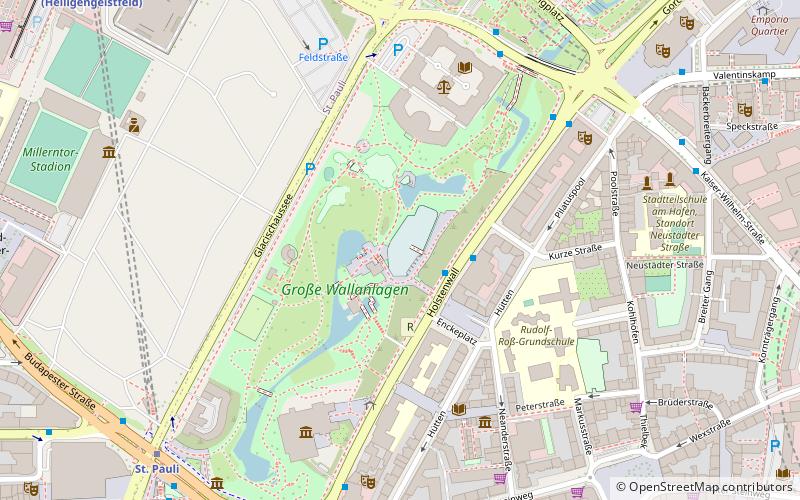 Eisarena Große Wallanlagen location map