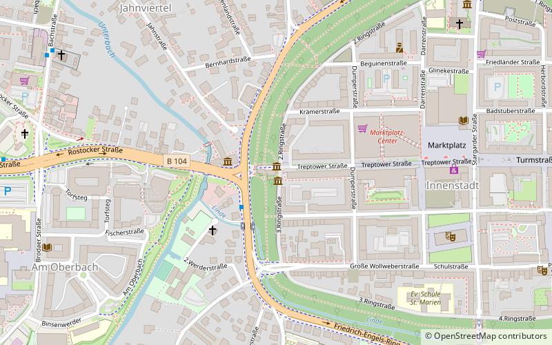 Regionalmuseum Neubrandenburg location map