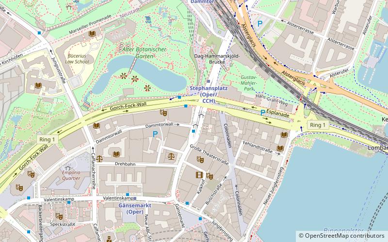 Stephansplatz location map