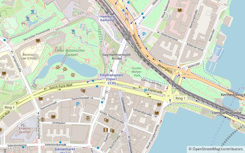Spielbank Hamburg location map