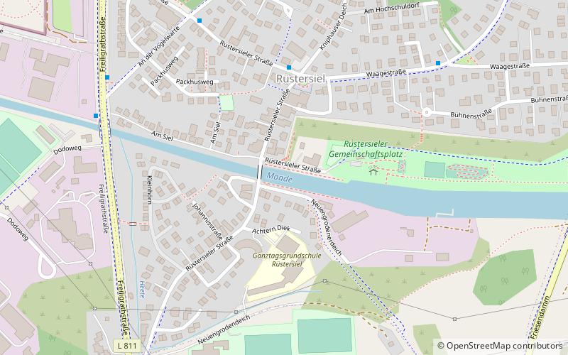 Rüstersieler Straße location map