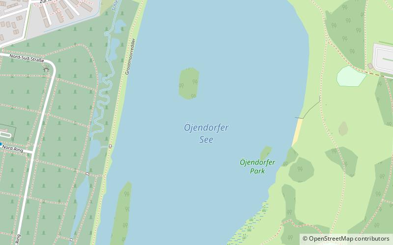 Öjendorfer See location map