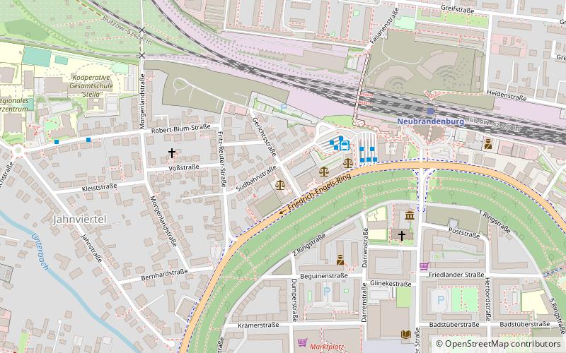 Sozialgericht Neubrandenburg location map