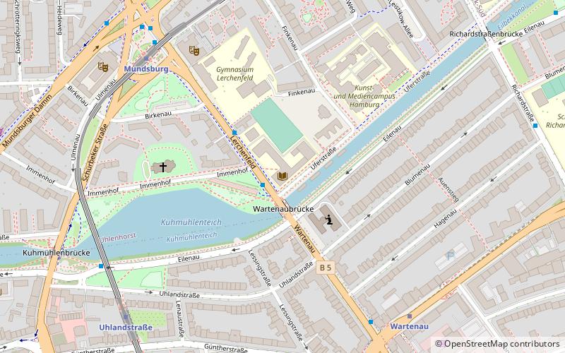 University of Fine Arts of Hamburg location map