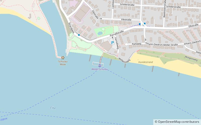 Schiffsbegrüßungsanlage Willkomm-Höft location map