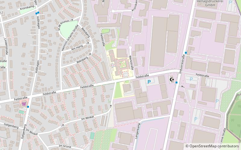 fachhochschule wedel location map