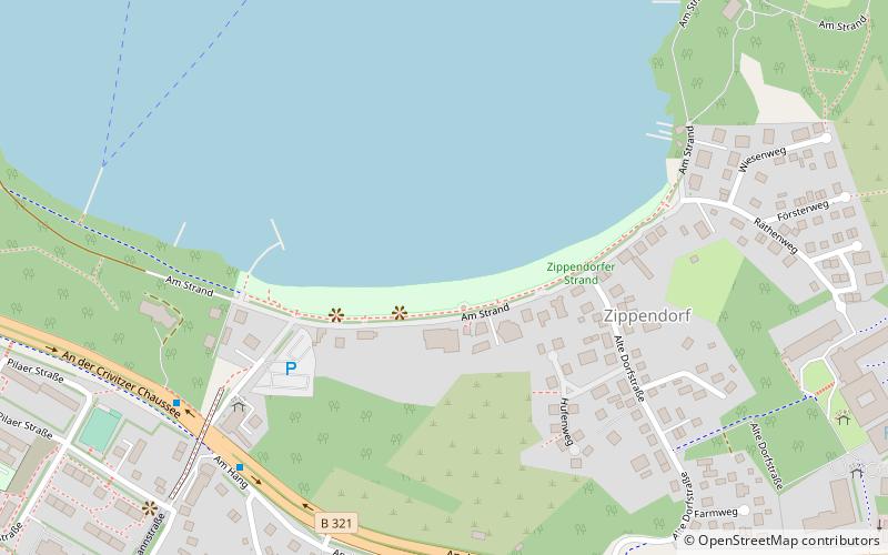 zippendorfer strand schwerin location map