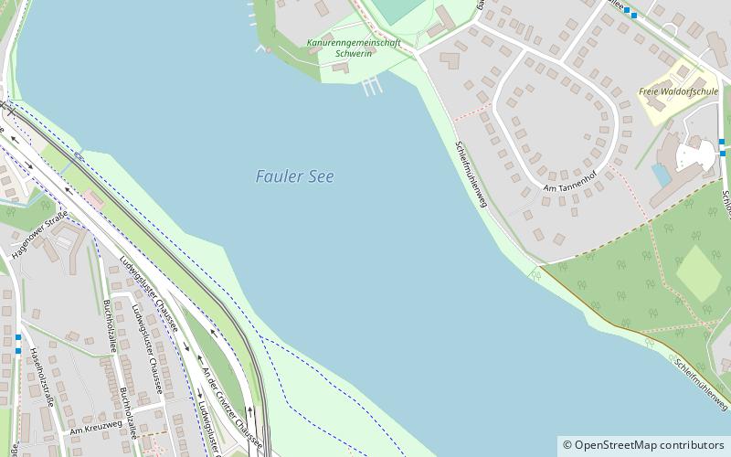 Lago Fauler location map