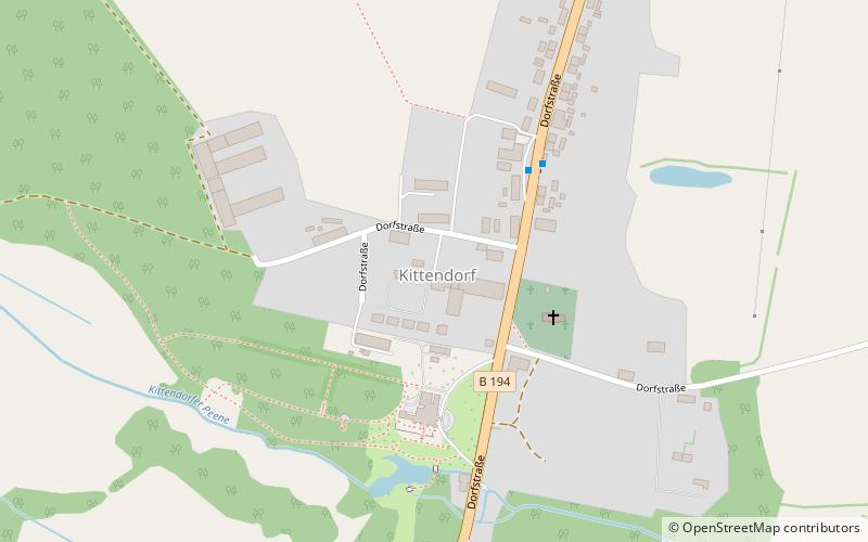 Kittendorf location map