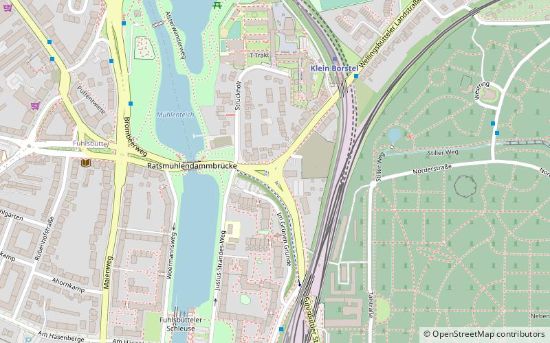 Hamburg-Ohlsdorf location map