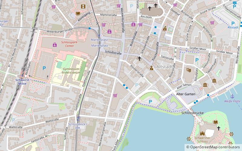 kaufhaus stolz schwerin location map