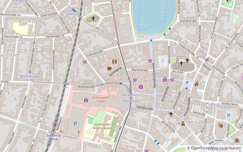 Marienplatz-Galerie location map