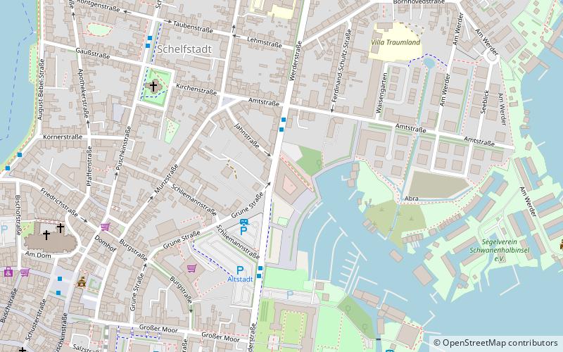 Werder Hof location map