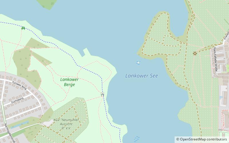 Lago Lankower location map