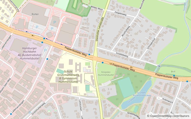 Hamburg-Hummelsbüttel location map