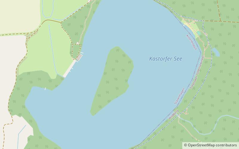 Kastorfer See location map