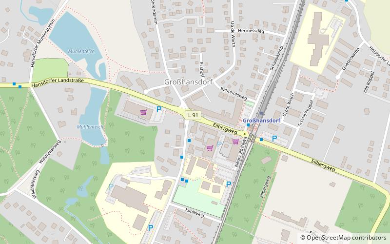 Großhansdorf location map